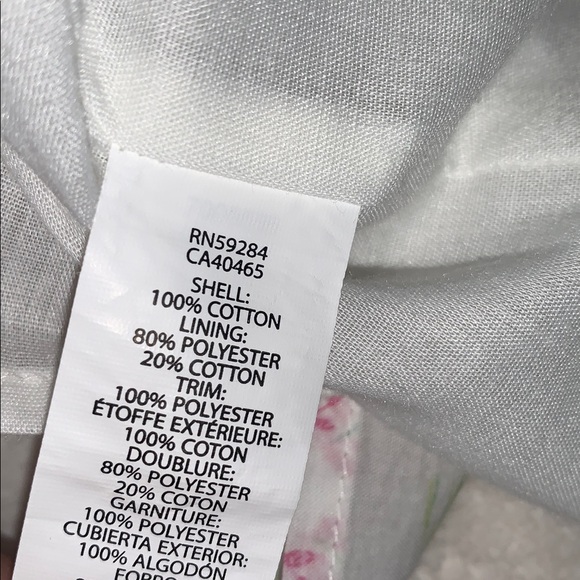 Children’s Place Easter Bunny Dress 4T White & Pink EUC - Picture 10 of 13